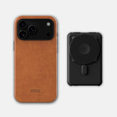 Everyday Charging Kit - iPhone 17 Pro Max - Tobacco Brown Leather