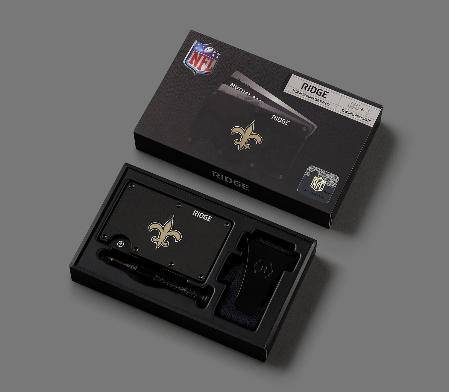 Ridge Wallet - New Orleans Saints