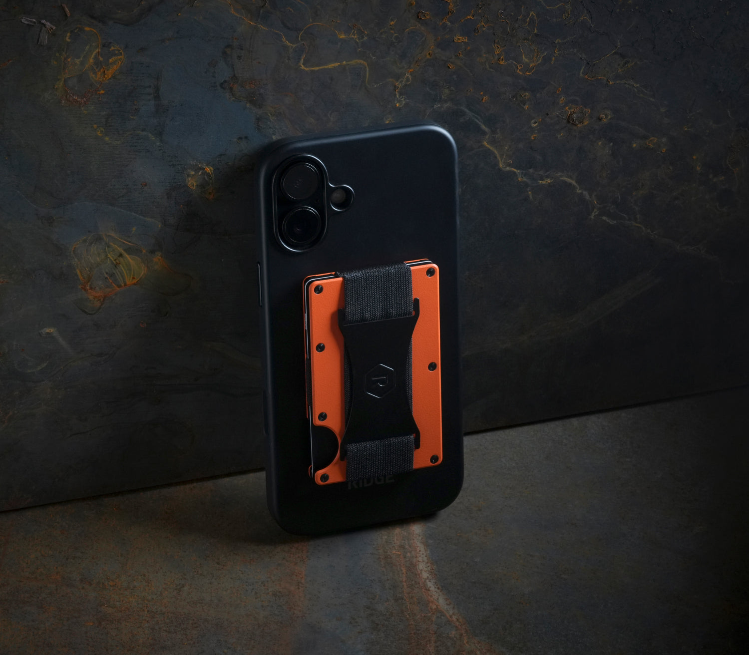 Ridge Wallet for MagSafe - Basecamp Orange