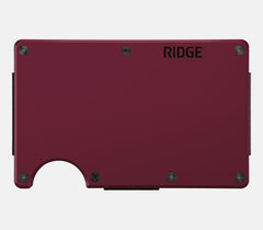 Ridge Wallet - Oxblood