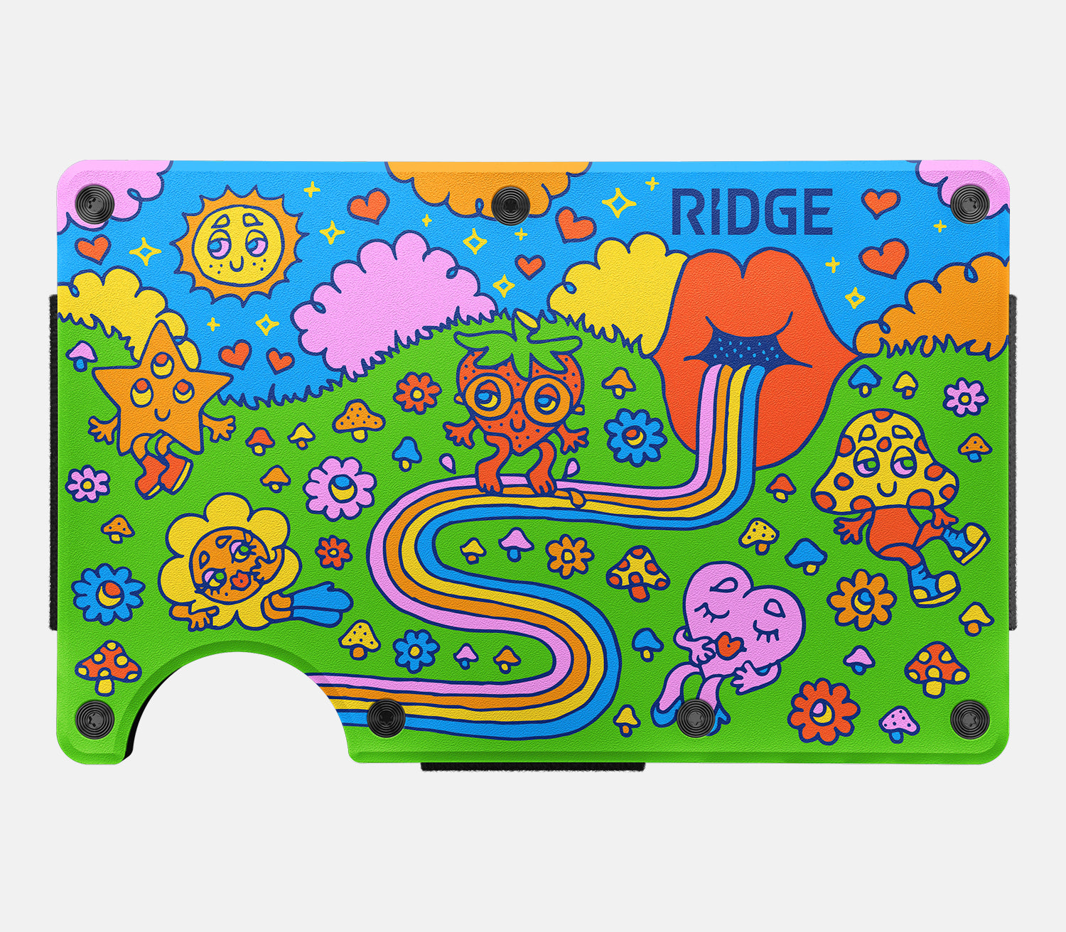 Ridge Wallet - Claire Morales - Happy Daze