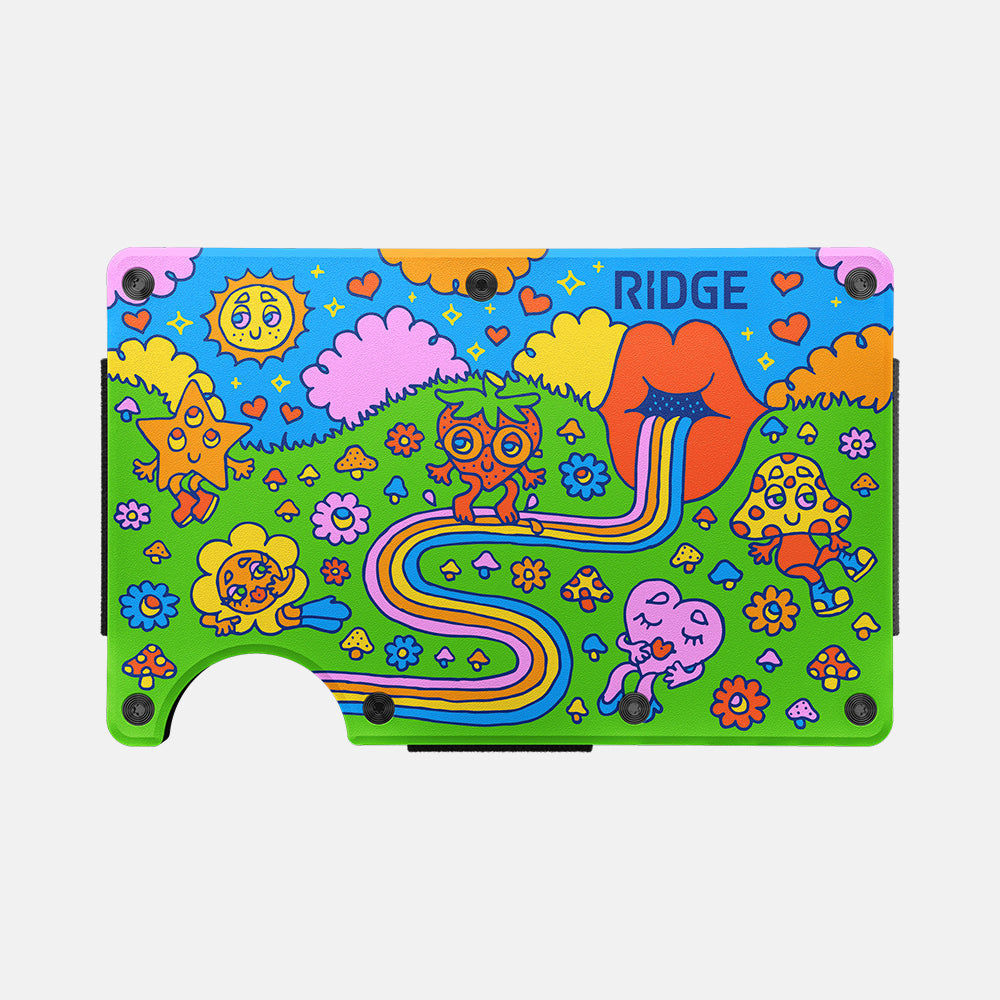 Ridge Wallet - Claire Morales - Happy Daze