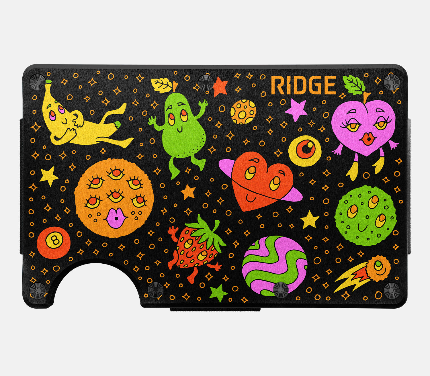 Ridge Wallet - Claire Morales - Space Fruit