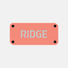 Ridge Logo Plate - Just Peachy