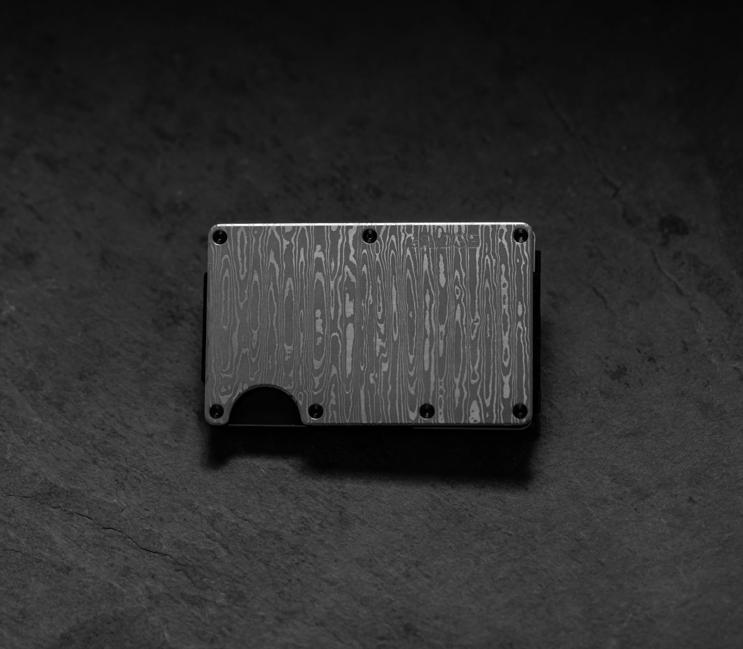 Ridge Wallet - Damascus