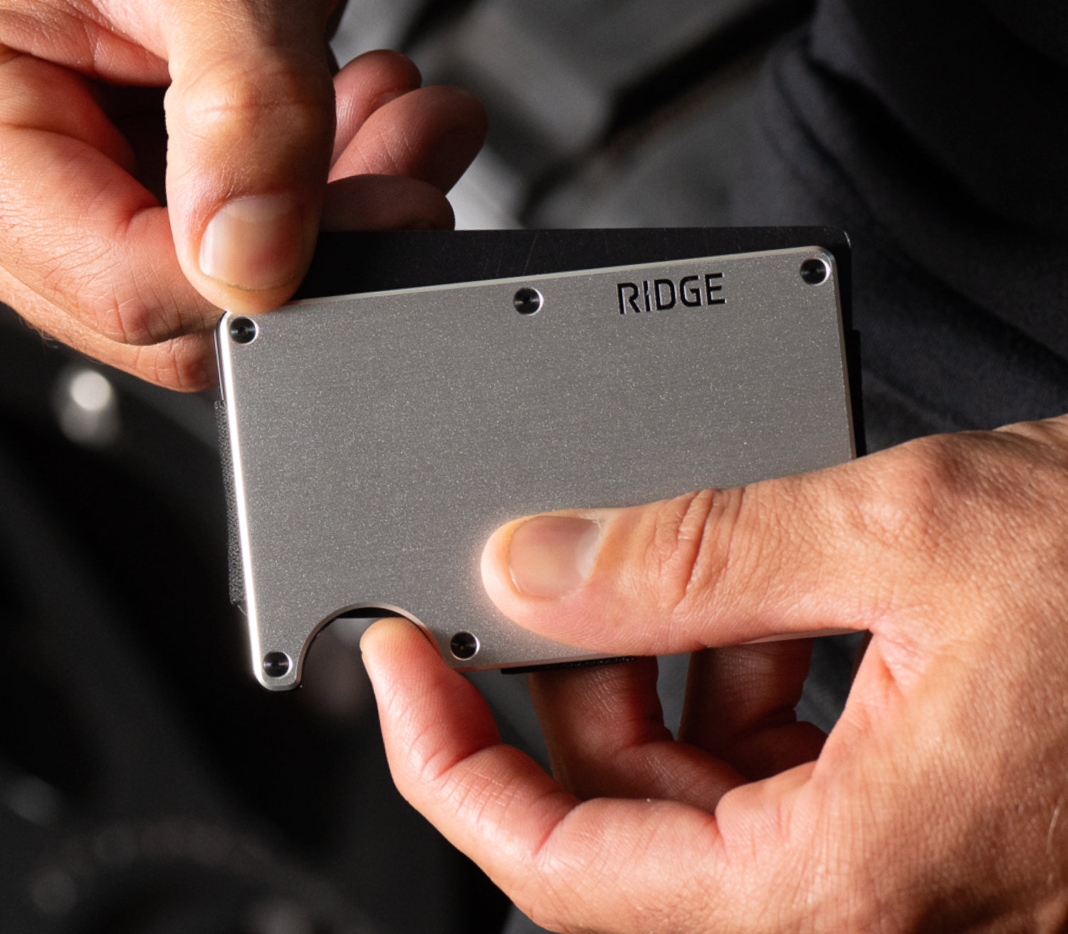 Ridge Wallet - GT Silver