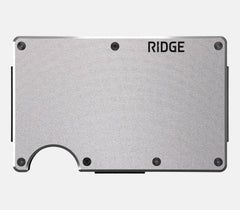 Ridge Wallet - GT Silver