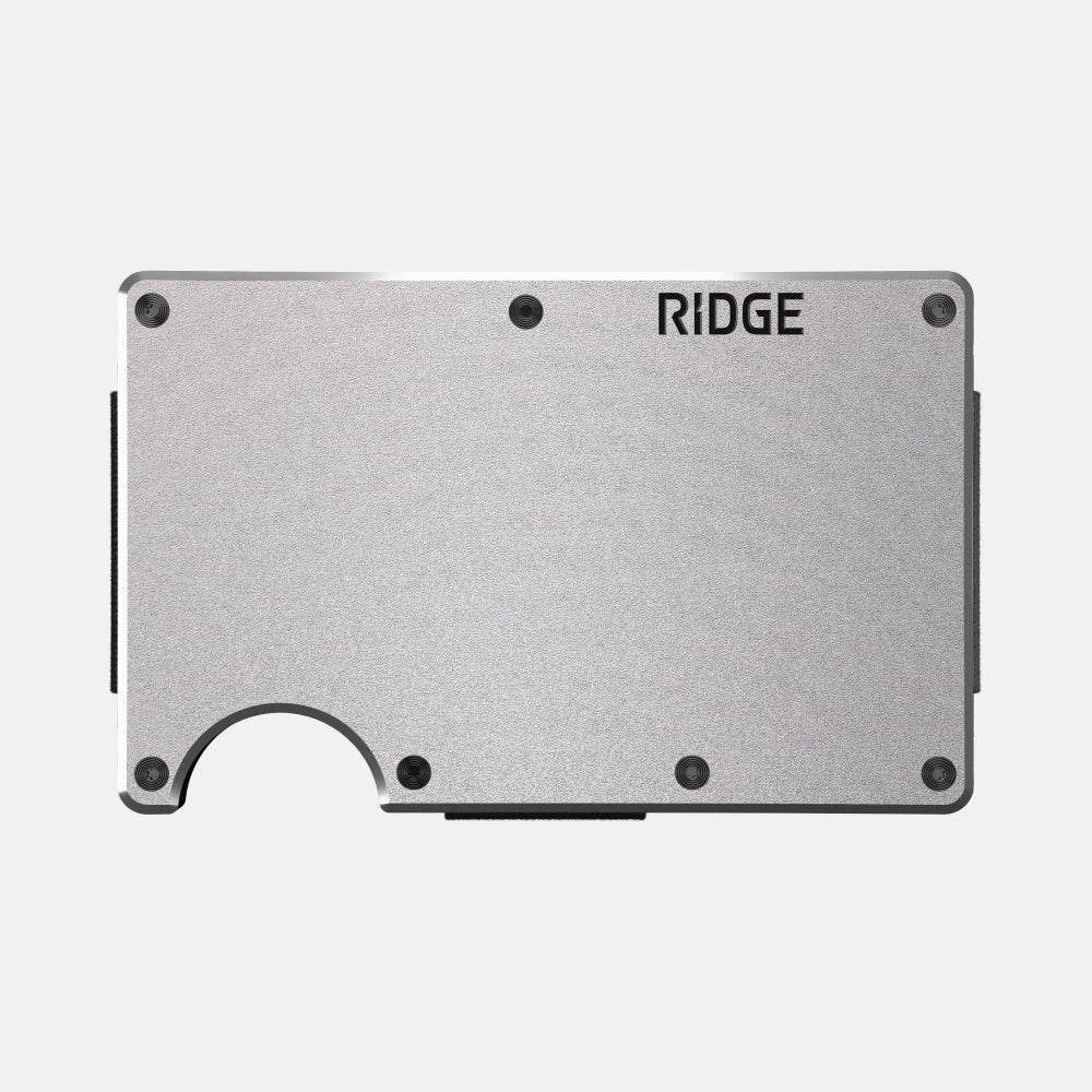 Ridge Wallet - GT Silver