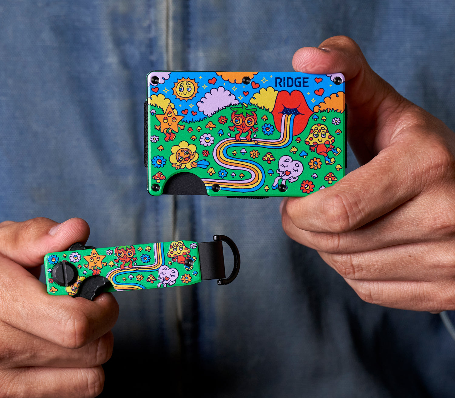 Ridge Wallet - Claire Morales - Happy Daze