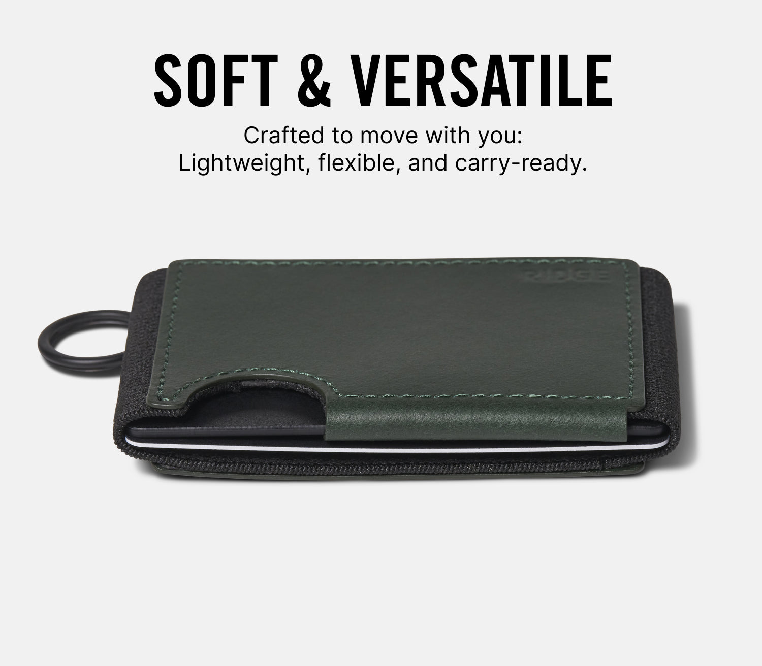 Ridge Biflex - Hunter Green Leather