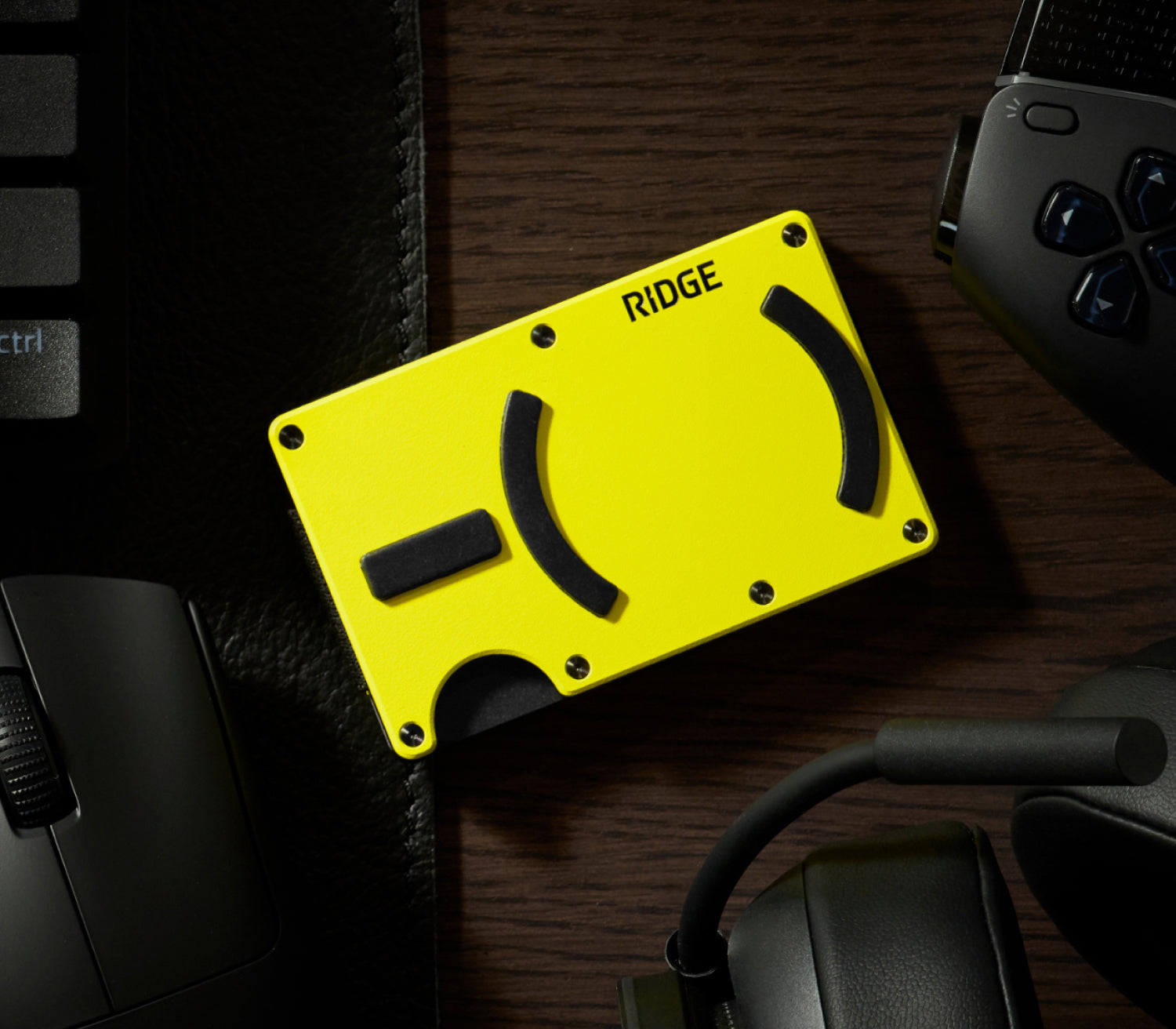 Ridge Wallet for MagSafe - Hyper Lime