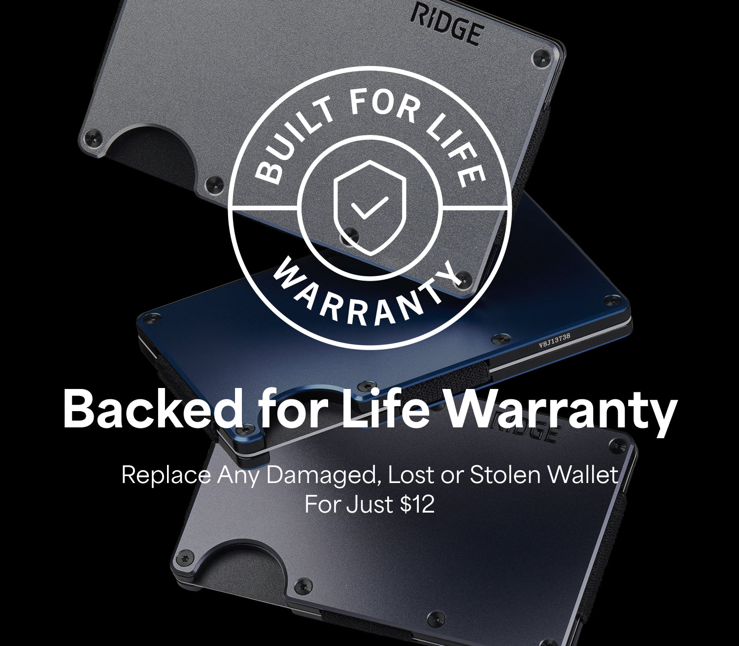 Ridge Wallet - Hyper Lime