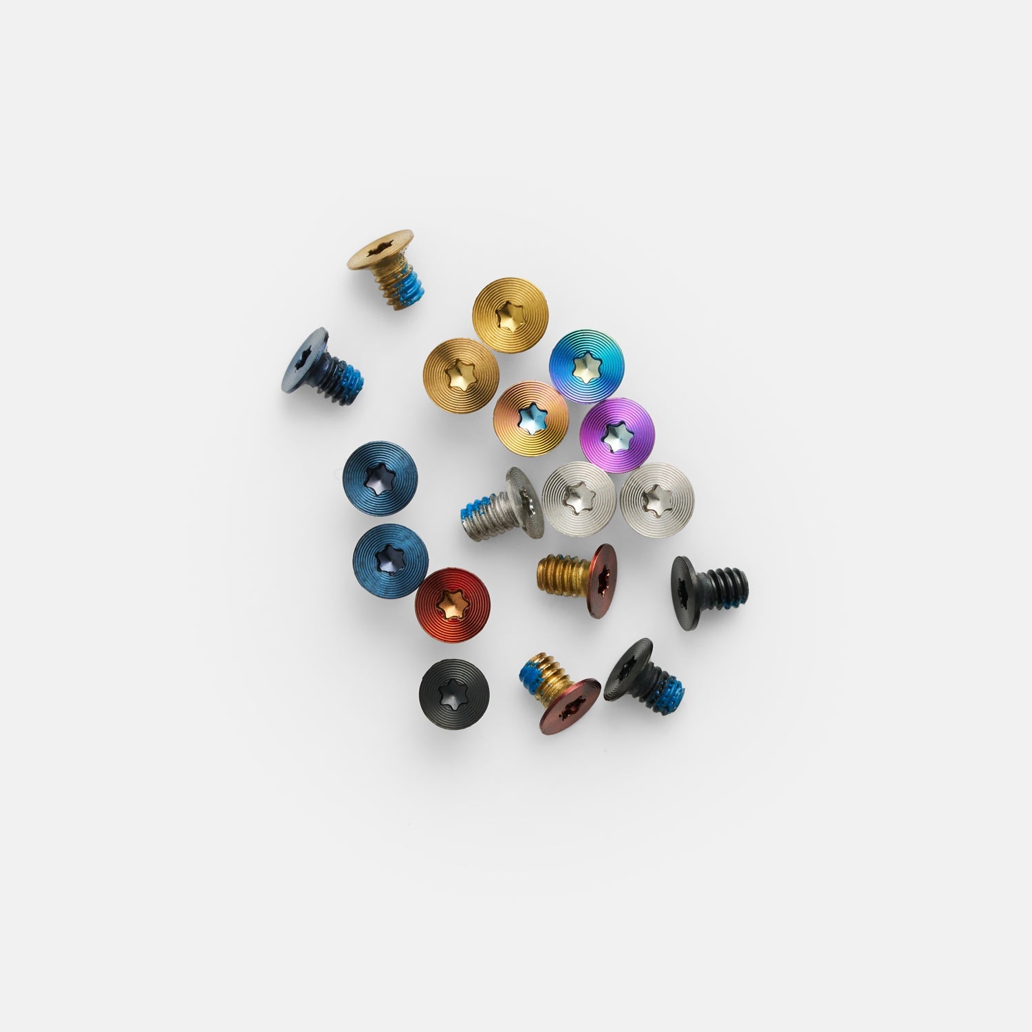 Screw Set - Iridescent Screws