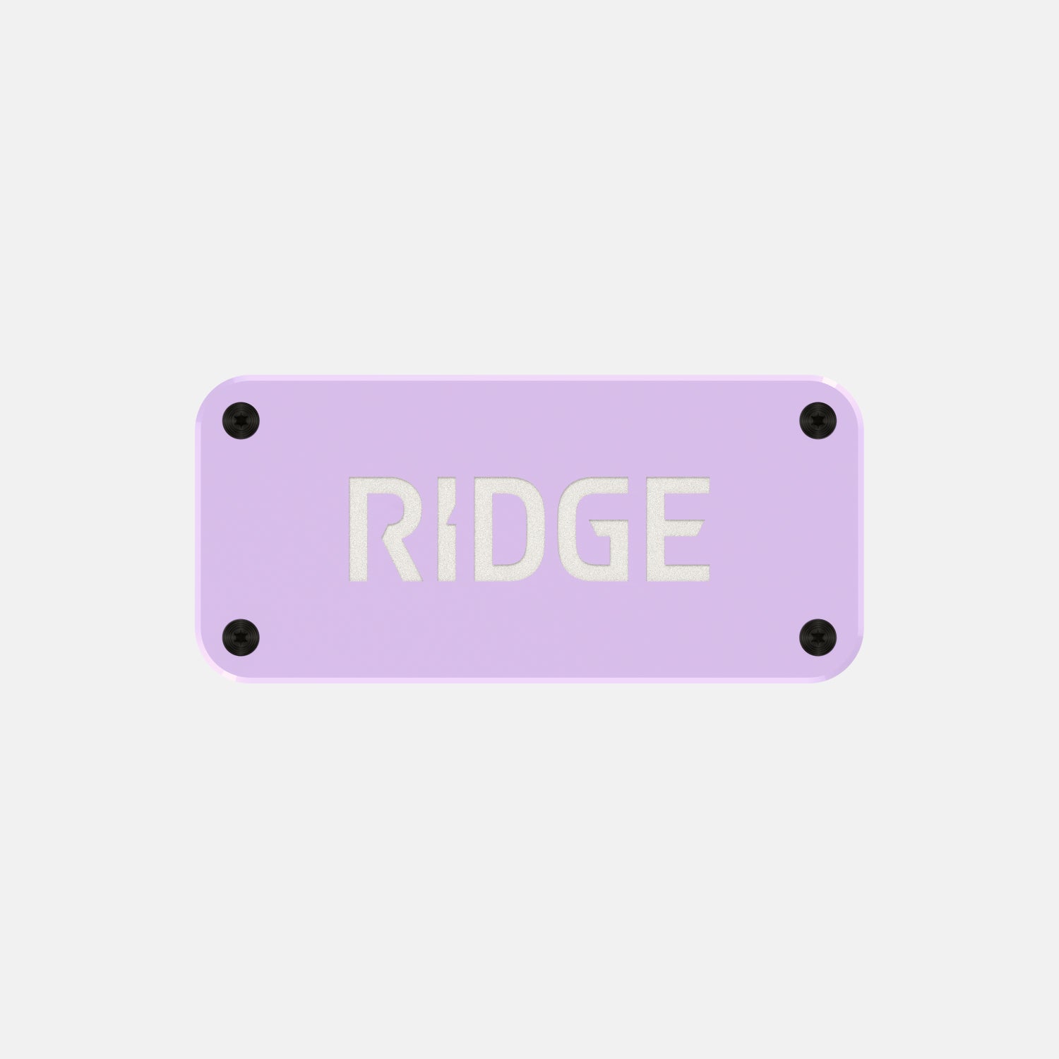 Ridge Logo Plate - Lavender