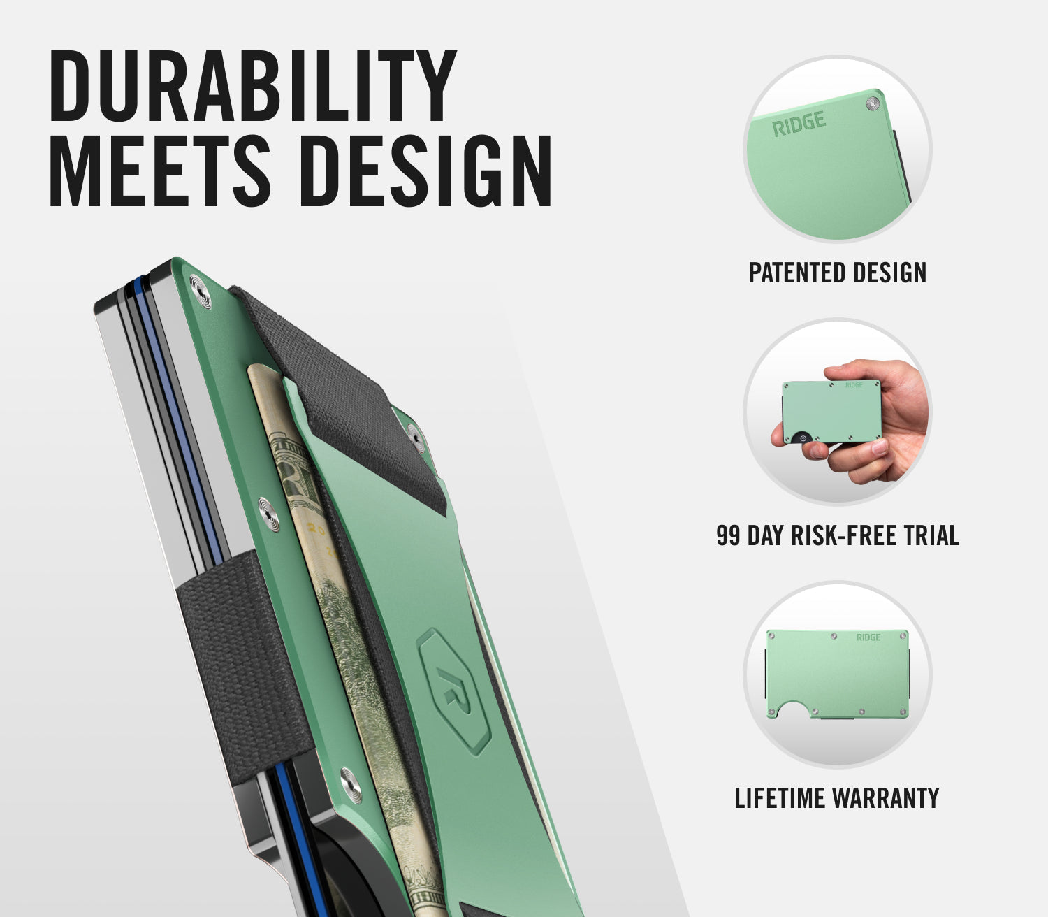 Ridge Wallet - Lemon Drop