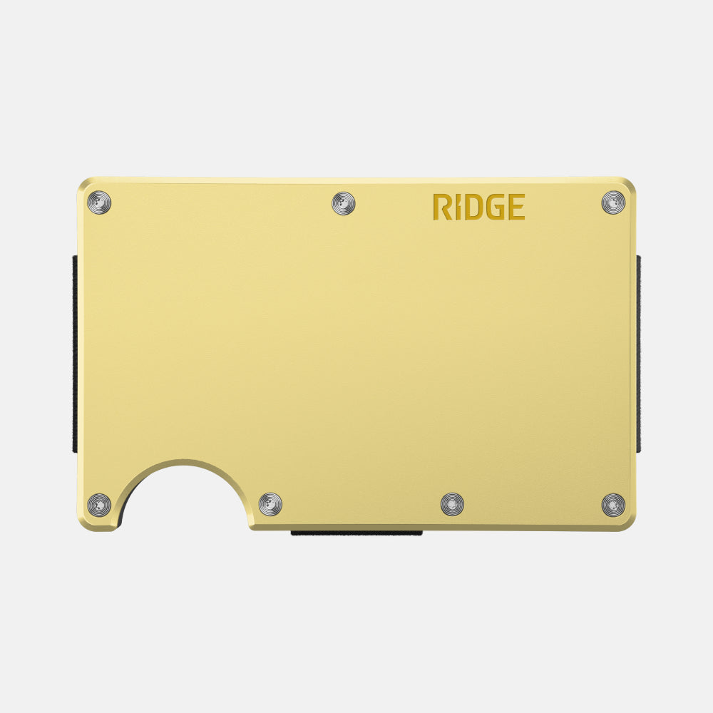 Ridge Wallet - Lemon Drop