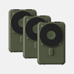 Magnetic Power Bank Bundle (3-Pack) - Matte Olive
