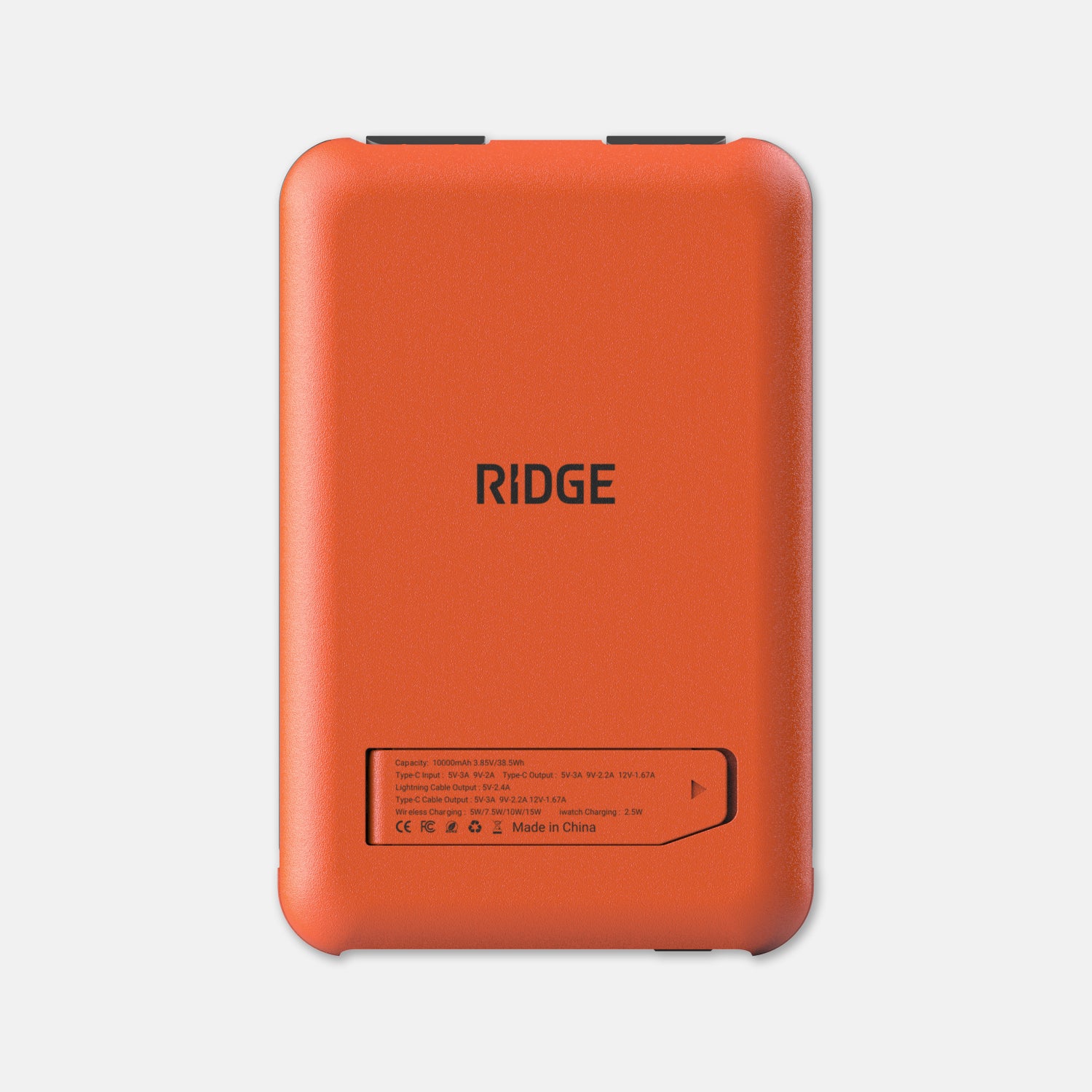 Magnetic Power Bank - Basecamp Orange
