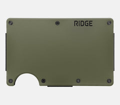 Ridge Wallet - Matte Olive