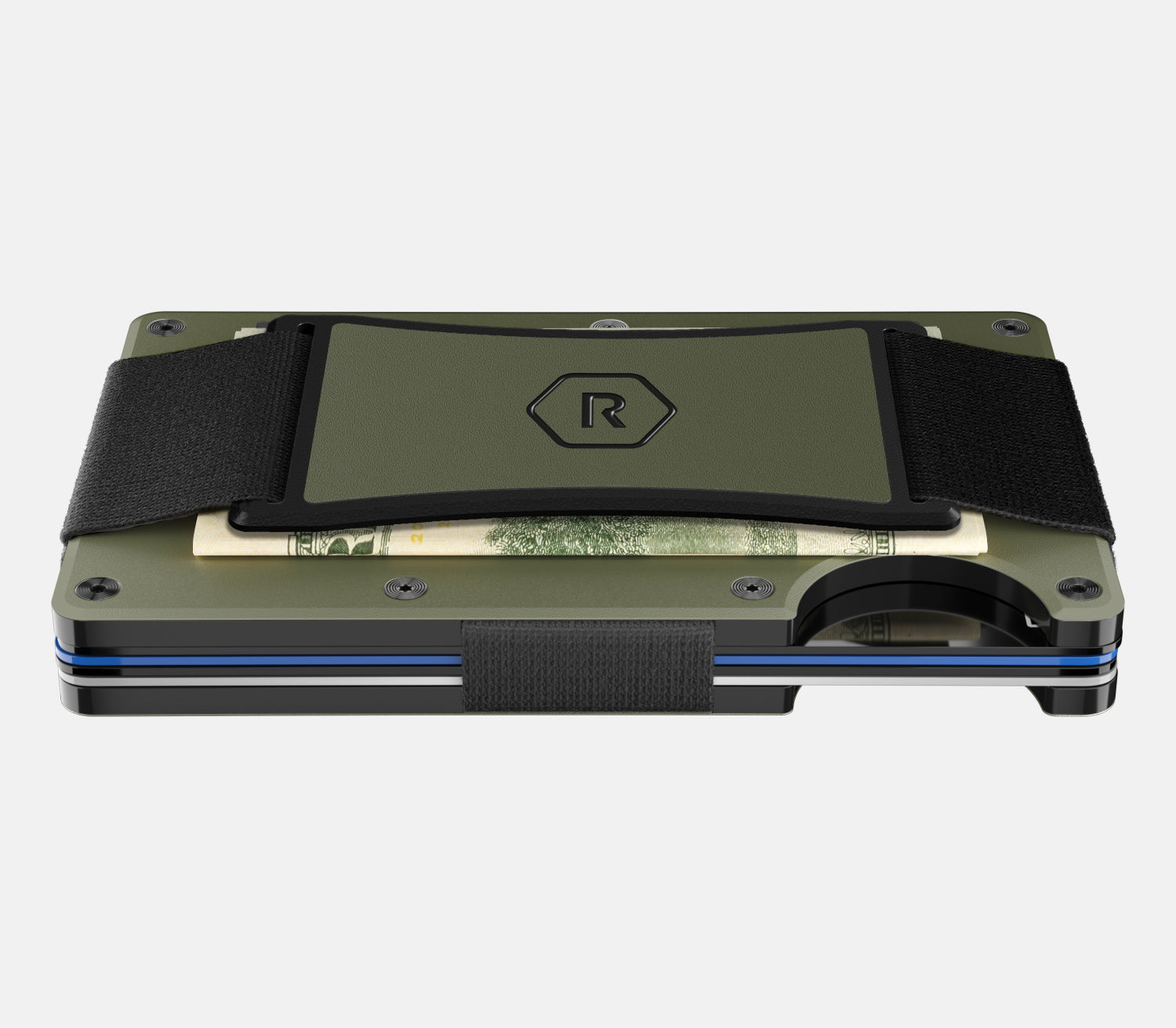 Ridge Wallet - Matte Olive