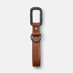 Everyday Keychain - Tobacco Brown Leather