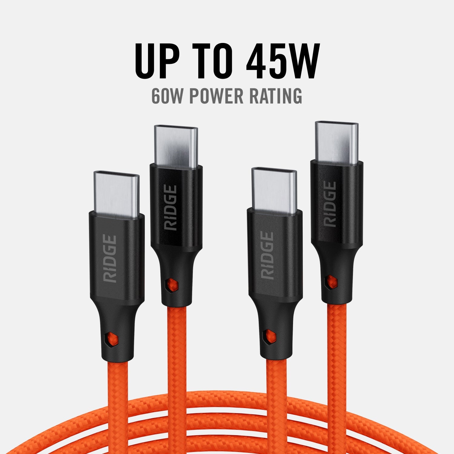 45W Power Adapter Kit - Basecamp Orange