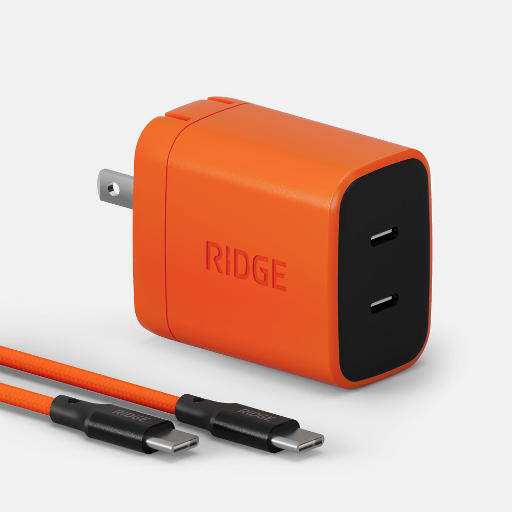 45W Power Adapter Kit - Basecamp Orange