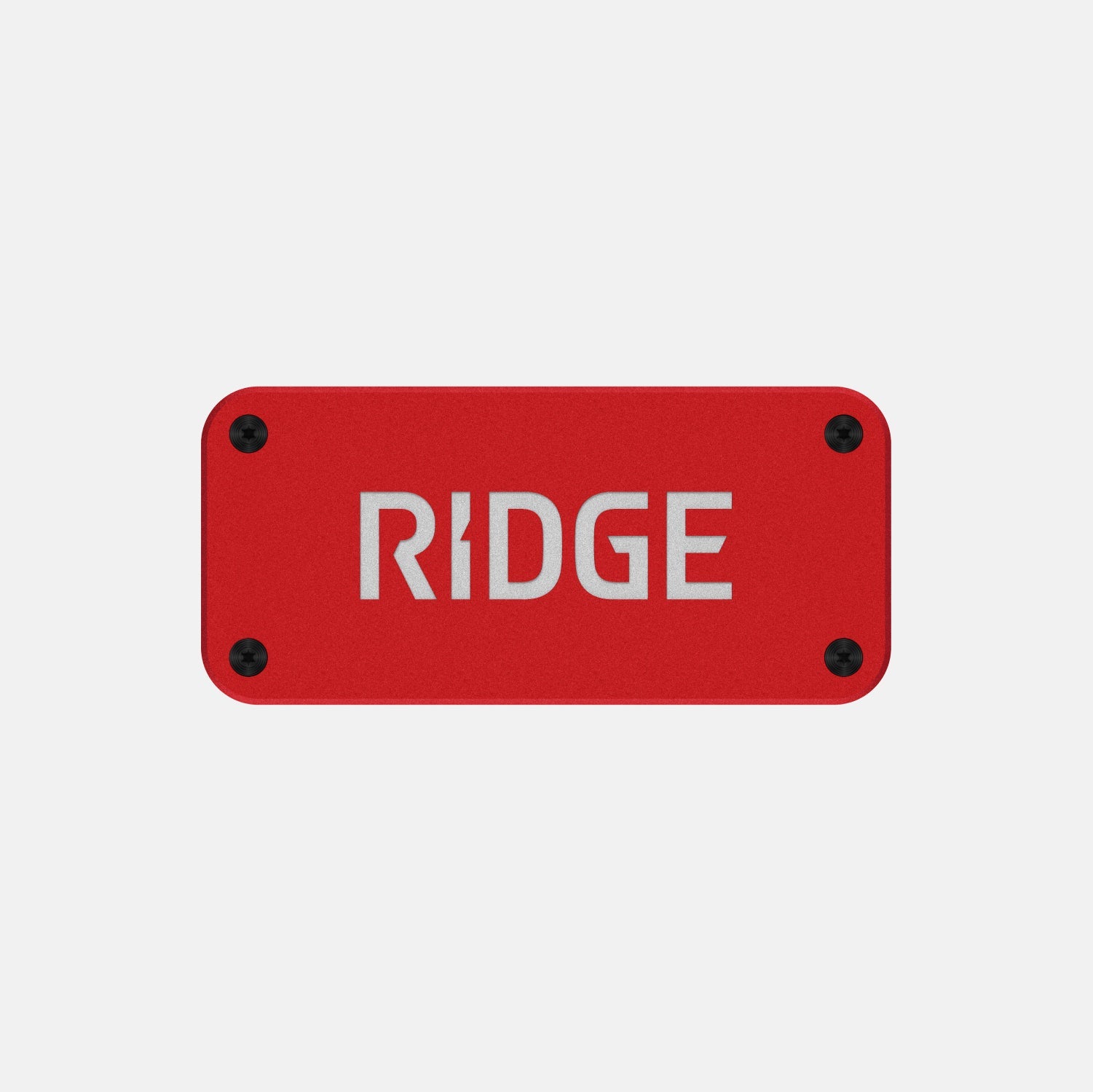 Personalized Logo Plate - Rodeo Red