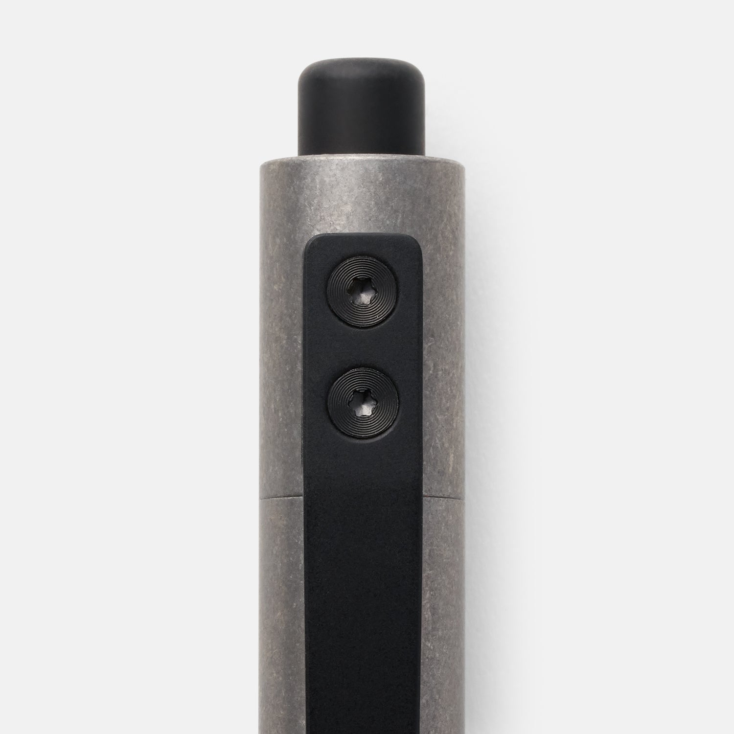 Ridge Click Pen - Stonewashed Titanium