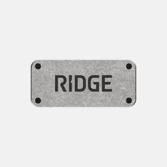 Personalized Logo Plate - Stonewashed Titanium