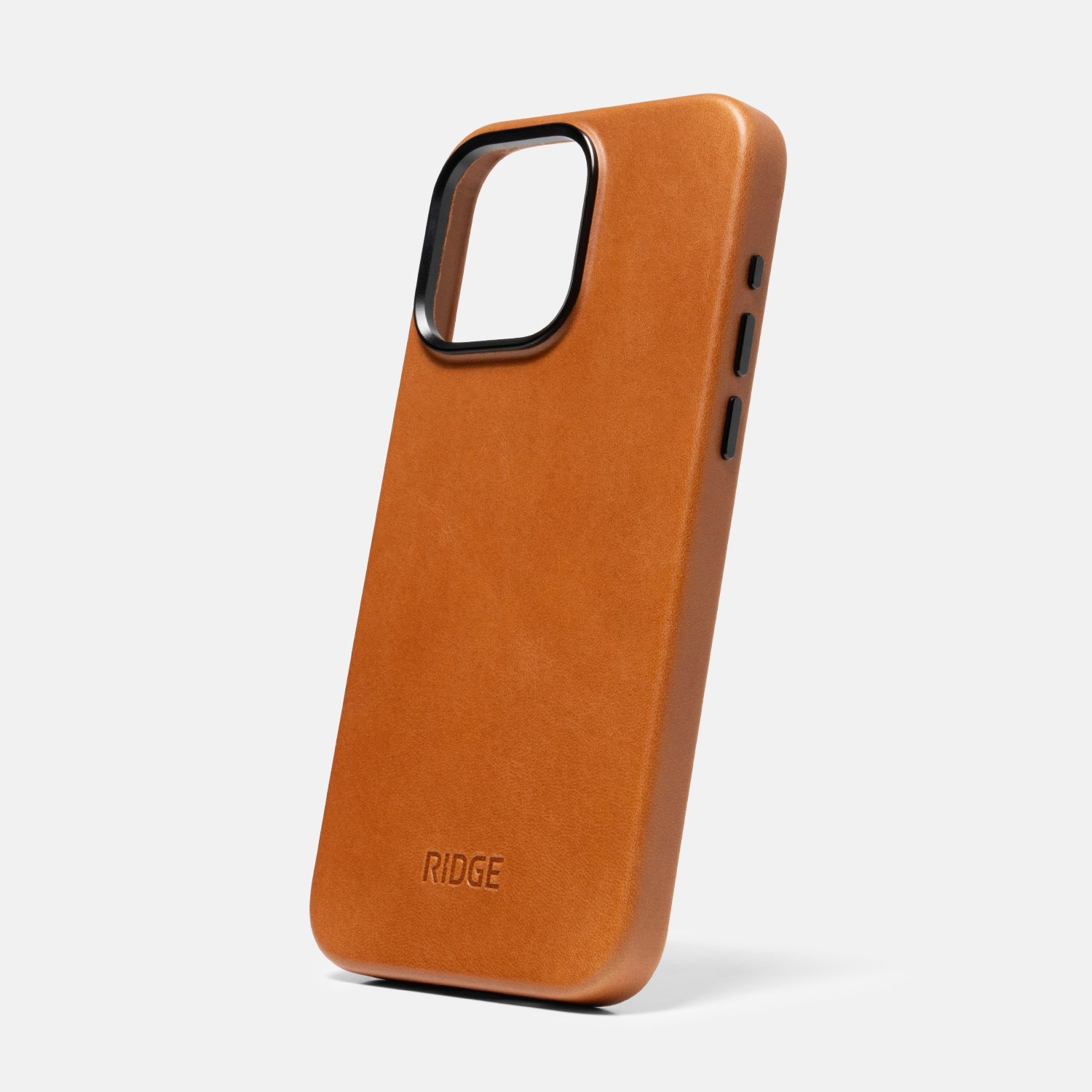 Everyday Phone Case - iPhone 15 Pro Max - Tobacco Brown Leather