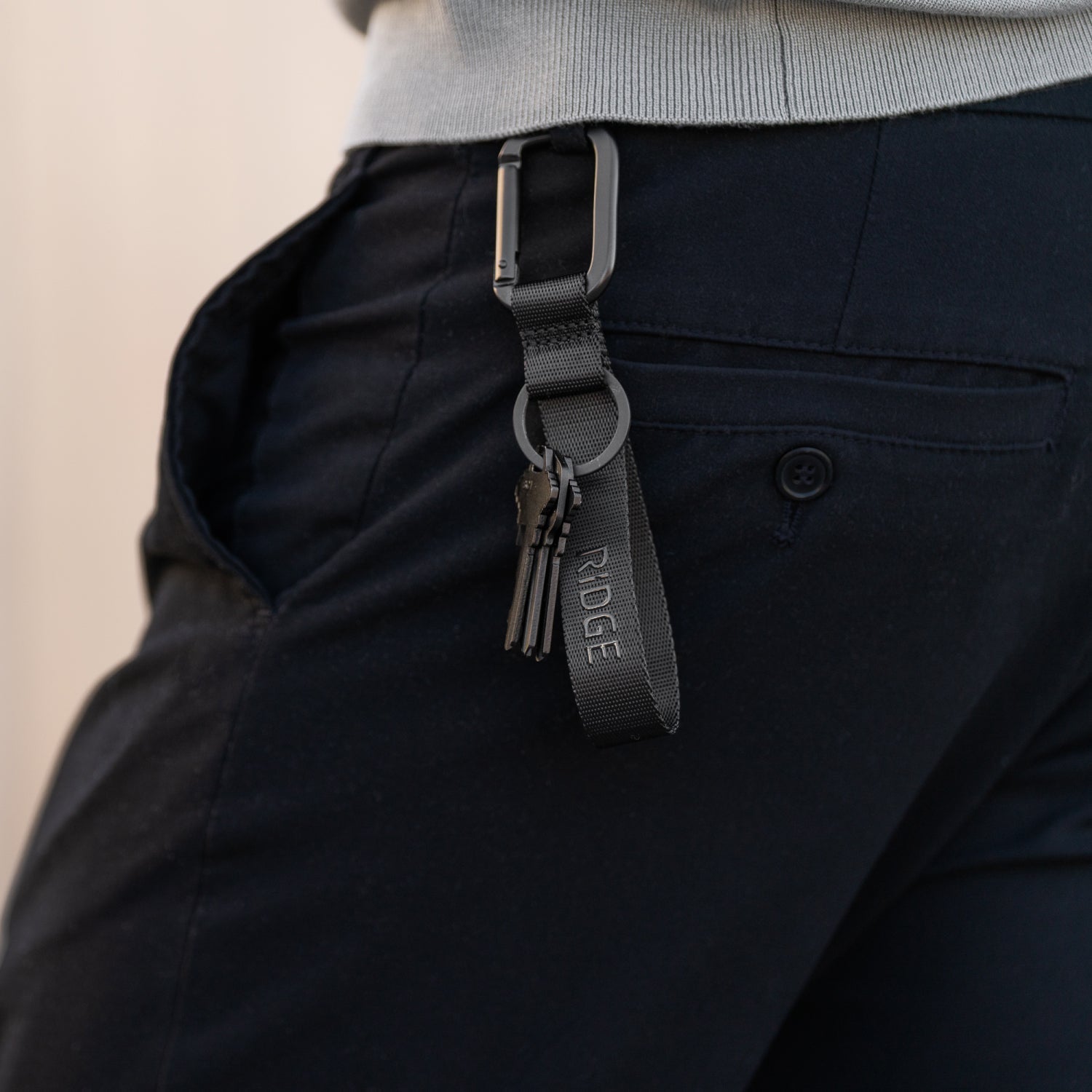 Everyday Keychain - Matte Black
