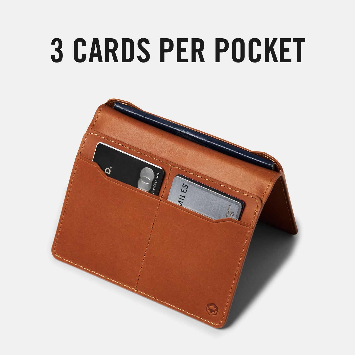 Passport Wallet - Tobacco Brown Leather