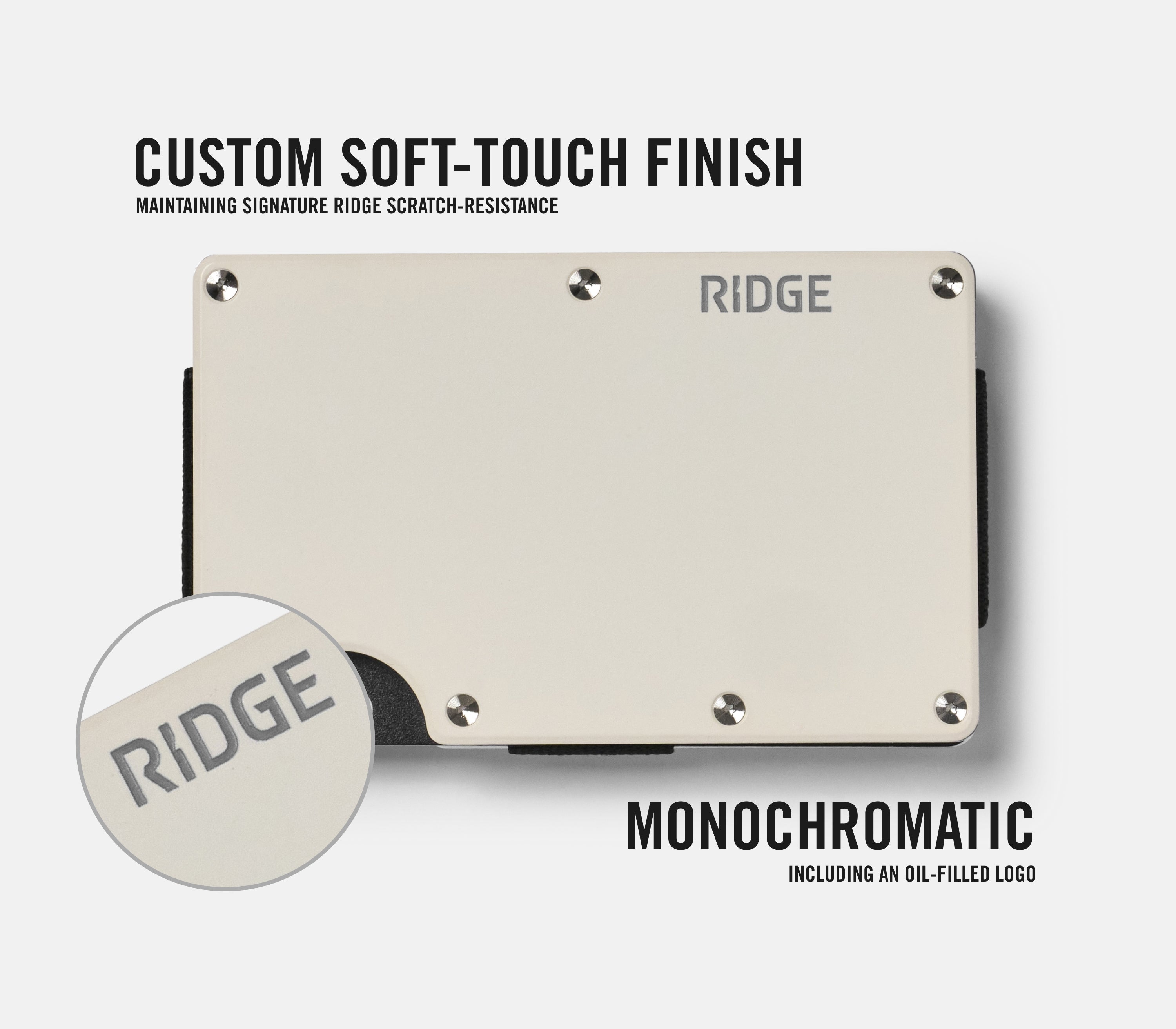 Ridge Wallet - Monaco White