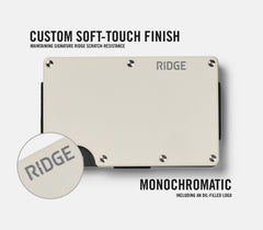 Ridge Wallet - Monaco White