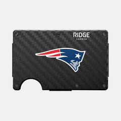 Ridge Wallet - New England Patriots - Carbon Fiber 3k