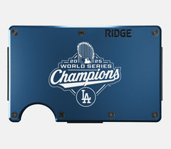 Ridge Wallet - World Series Champions - Dodgers - Alpine Navy