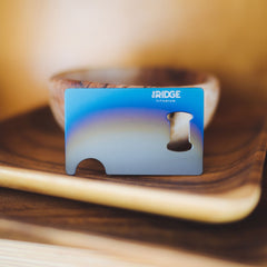 Ridge Bottle Opener - Burnt Titanium Bottle Opener