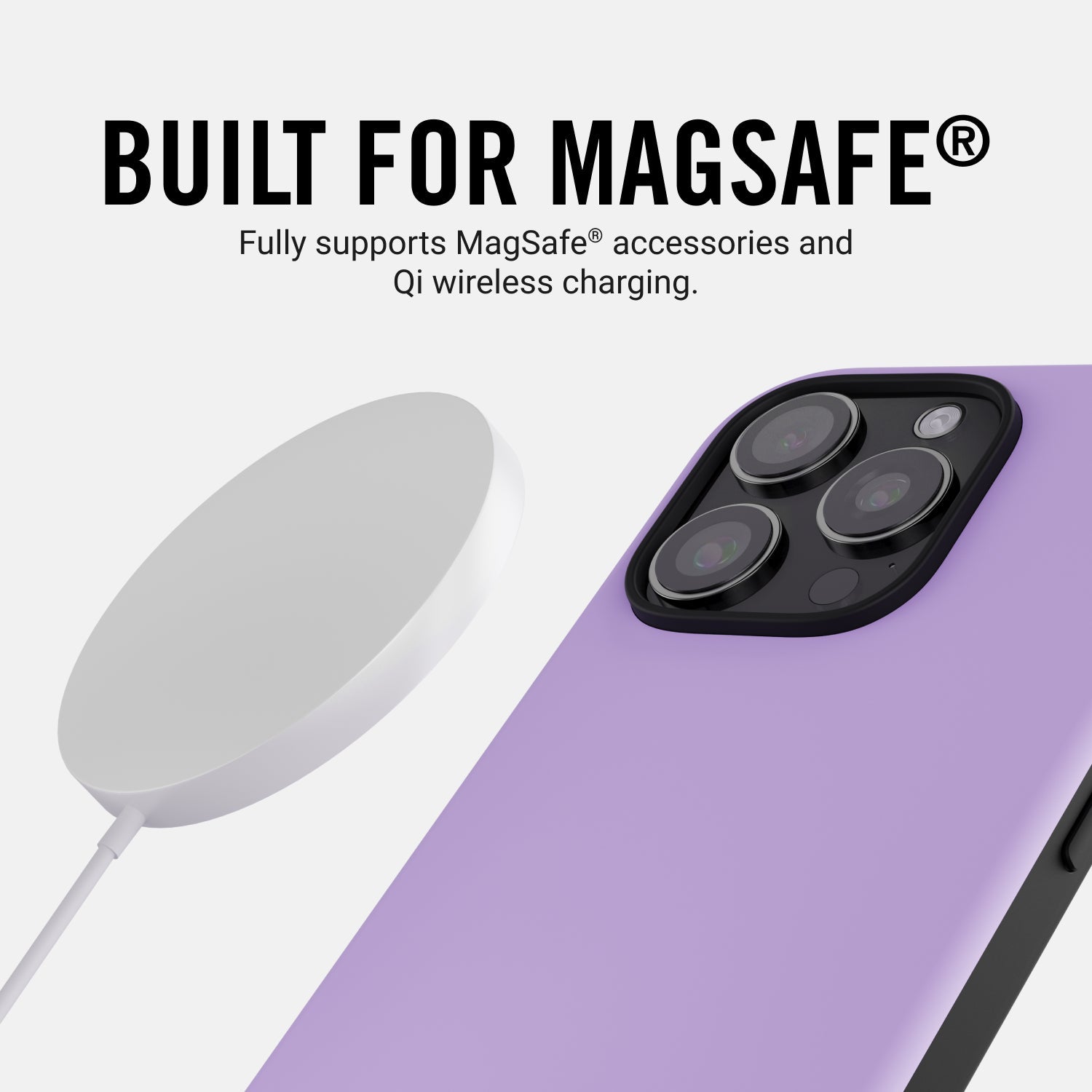 Everyday Charging Kit - iPhone 16 Pro Max - Lavender