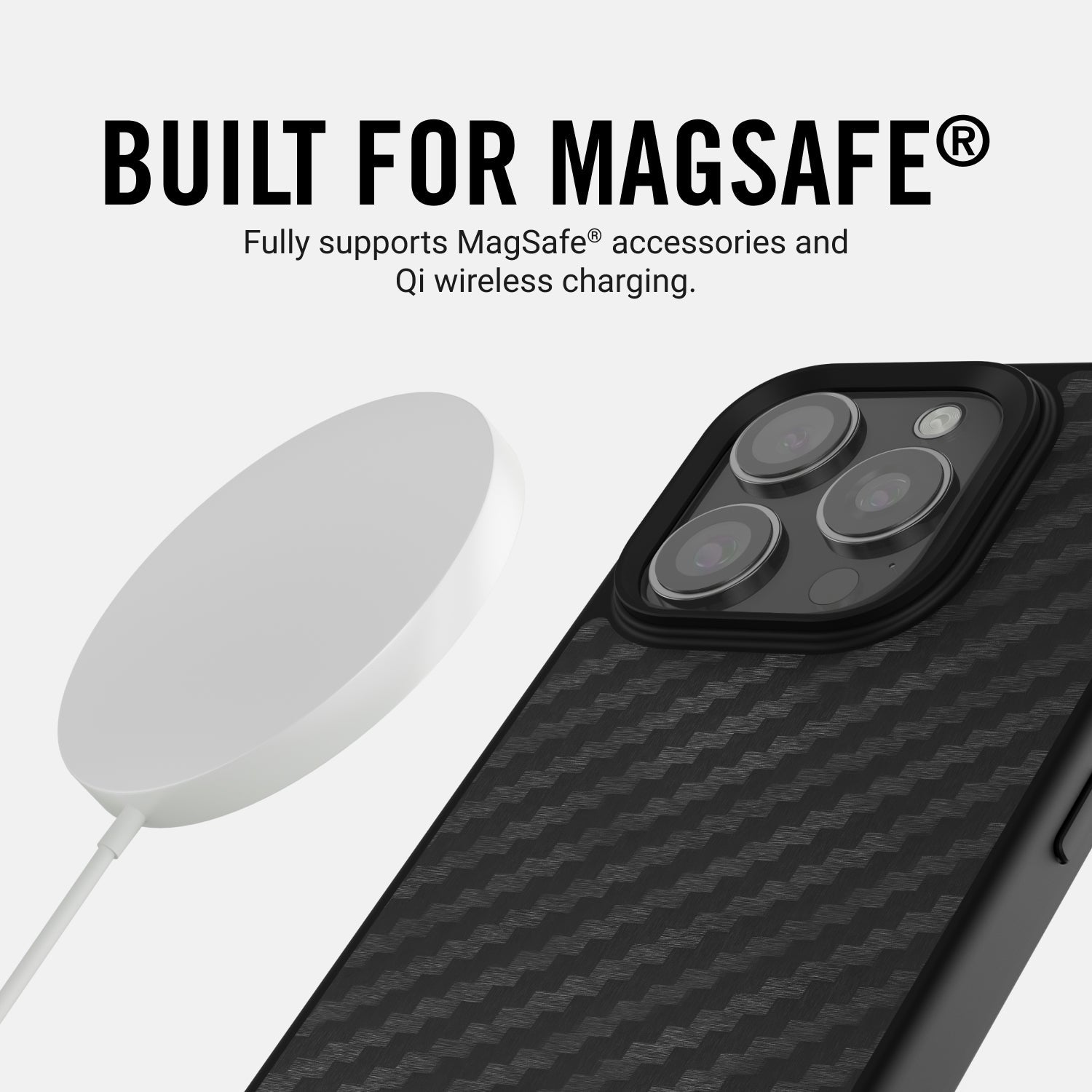Everyday Phone Case - iPhone 16 Plus - Carbon